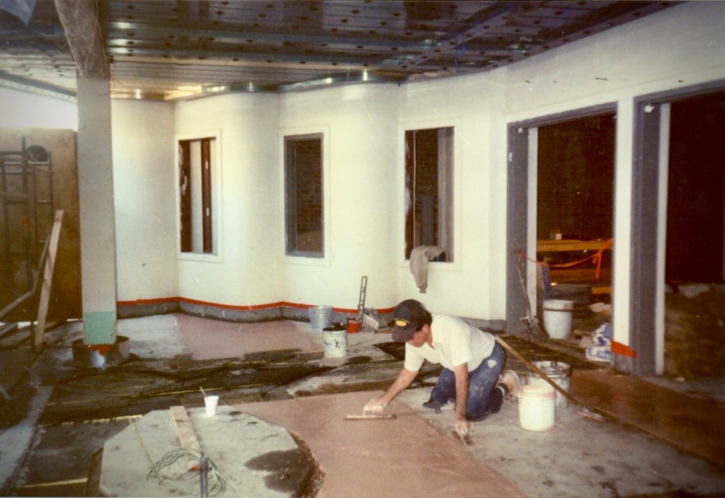 Terrazzo Job Installation 01